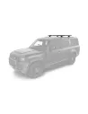 Kit 2 Black Dach Bars Wirbel 1370 mm mit RCL Land Rover Füße