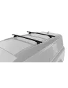 Kit 2 Black Dach Bars Wirbel 1370 mm mit RCL Land Rover Füße