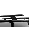 Kit 2 Black Dach Bars Wirbel 1370 mm mit RCL Land Rover Füße