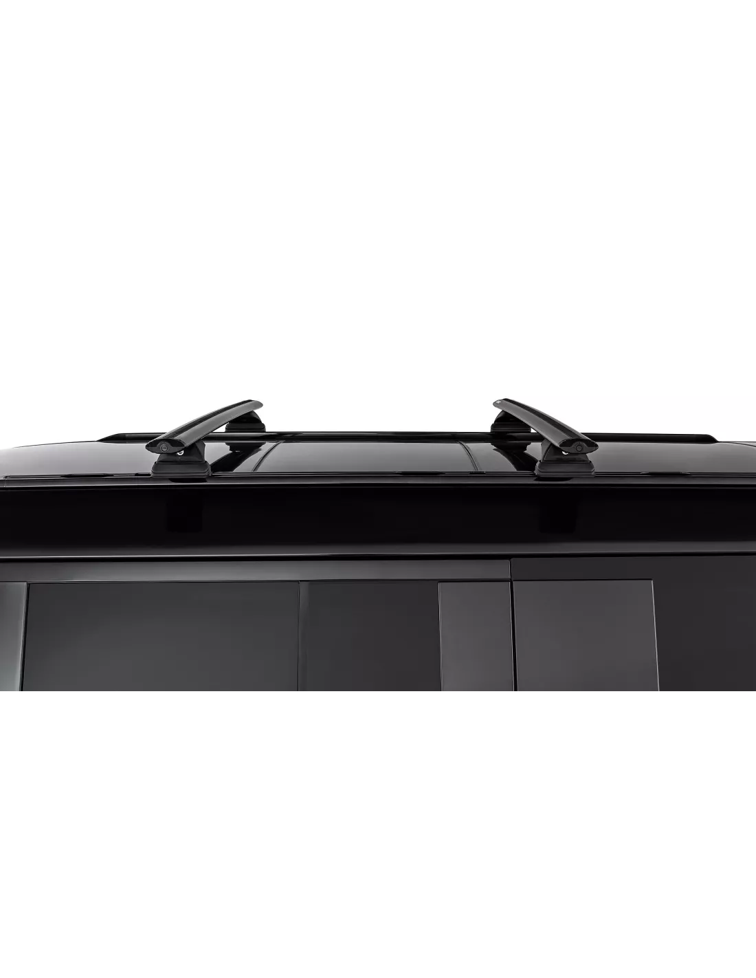 Kit 2 Zwart Dakbars Vortex 1370 mm met RCL Land Rover Voeten