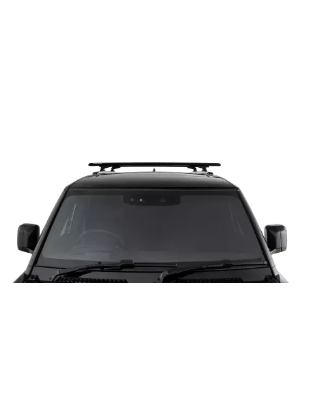 Kit 2 barres de toit noire Vortex 1370 mm avec pieds RCL Land Rover