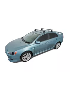 Kit 2 Rhino Rack Rack Sportz 1260mm Mitsubishi Lancer 2007+