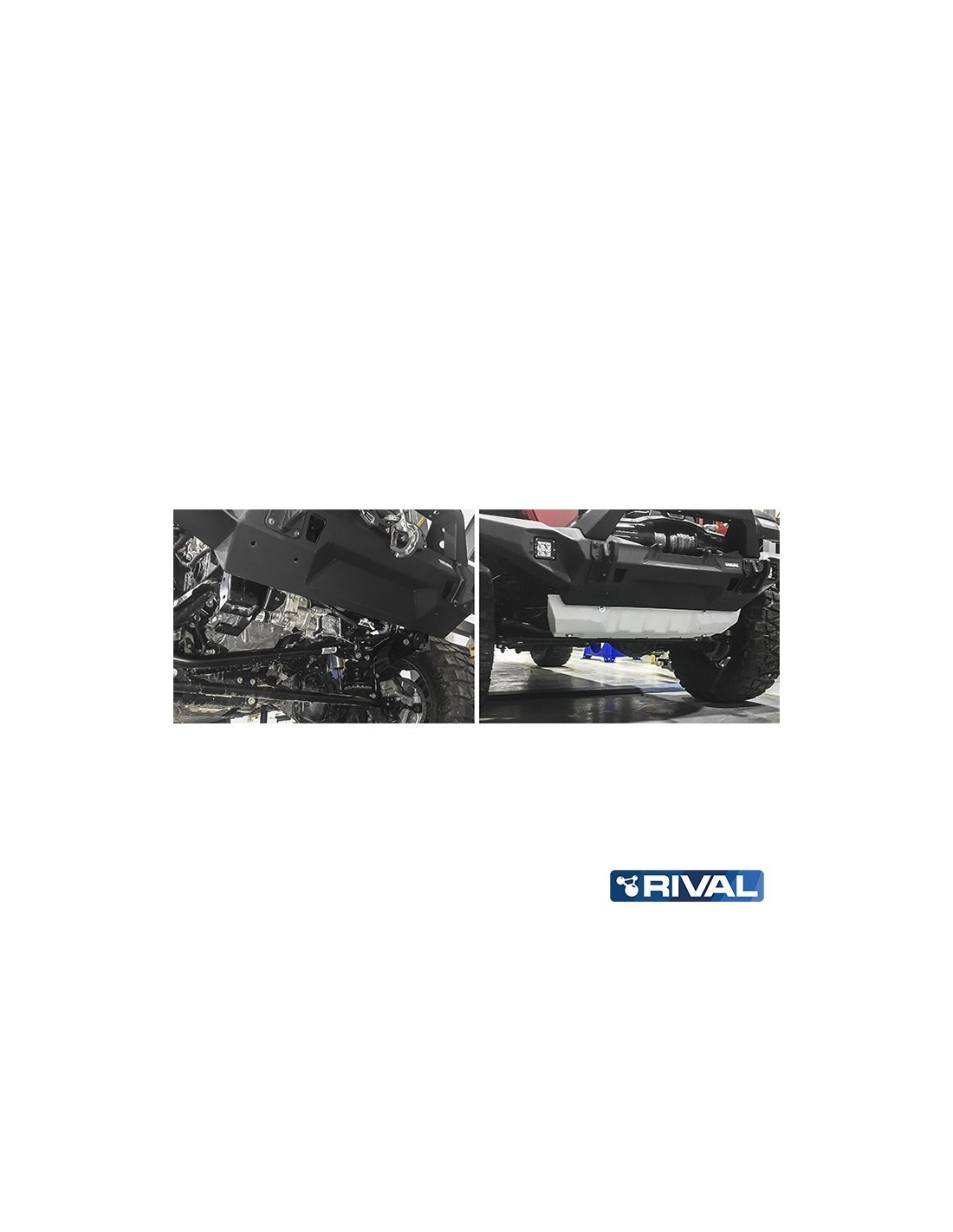 Plaque de protection RIVAL barre protection JEEP WRANGLER JL (bO12)