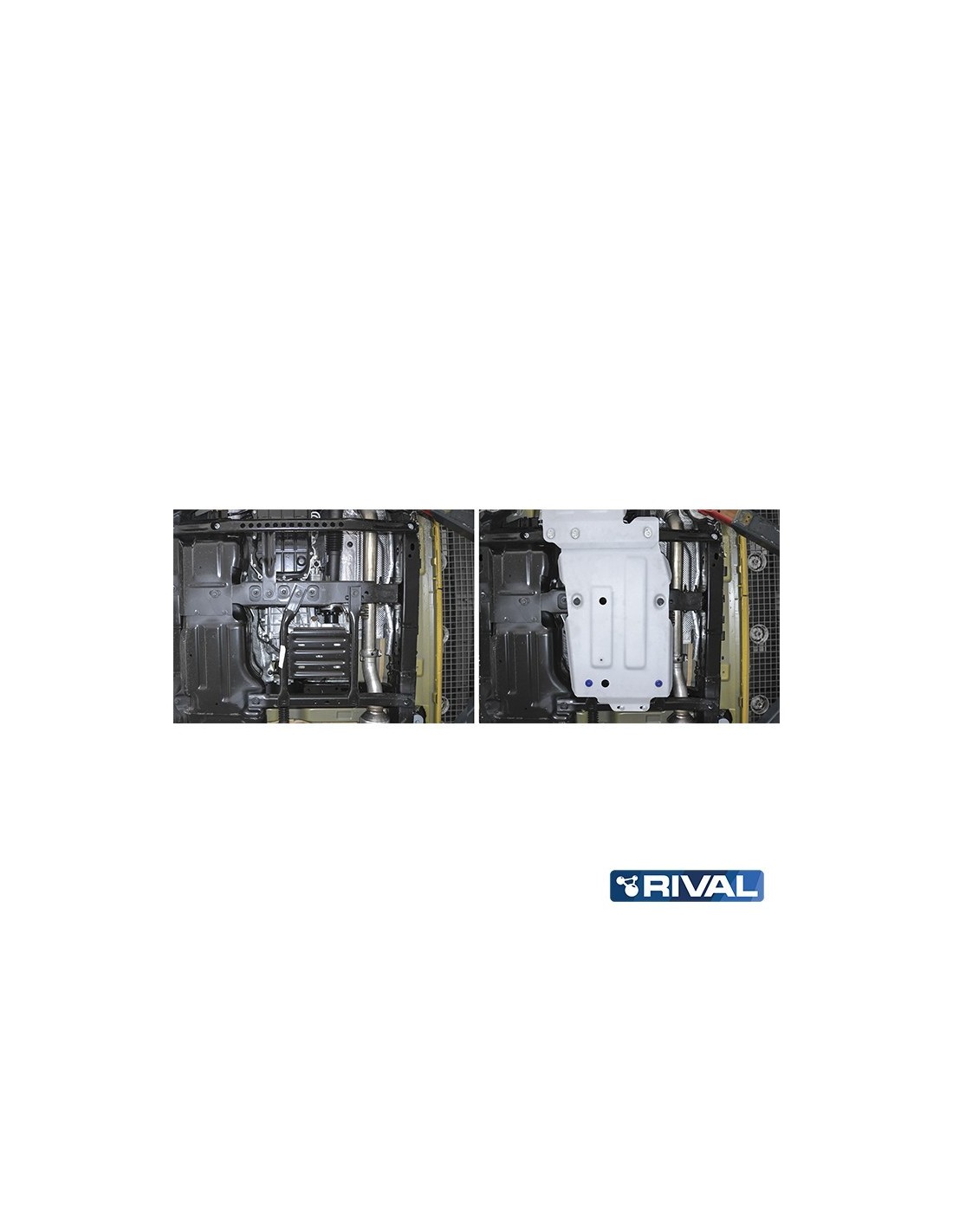 RIVAL BV and BT skid plate JEEP WRANGLER JL (bN10)