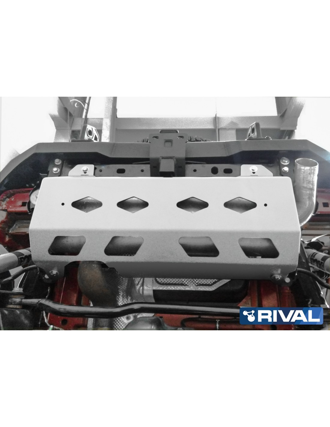 RIVAL Muffler Skid Plate JEEP WRANGLER JL ES (bN30)