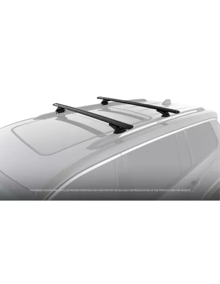 Kit 2 barres de toit Rhino Rack Sportz 1260mm Jeep Compass 2017+