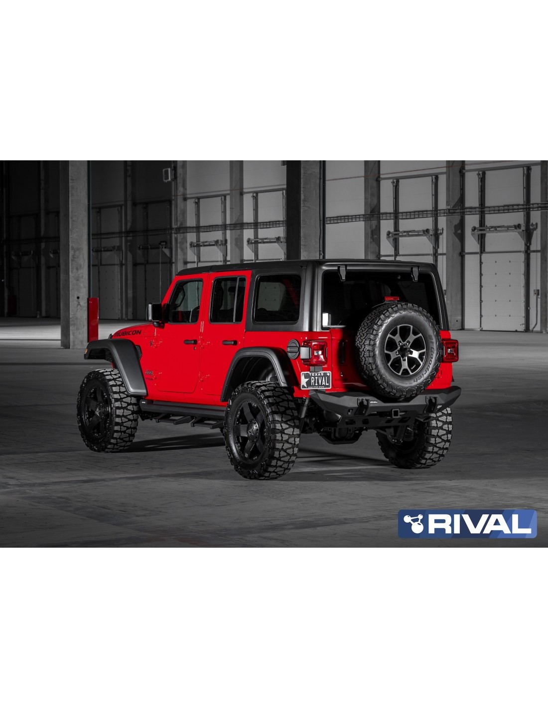 Pare-choc arr. court RIVAL JEEP WRANGLER JL