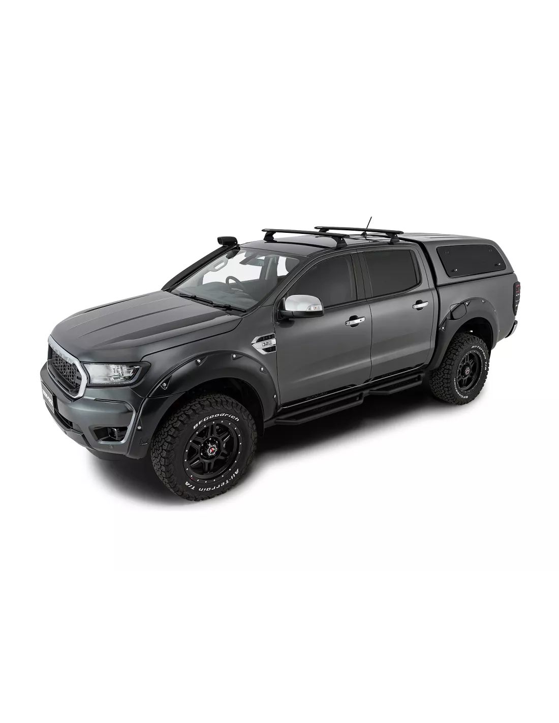 Kit 2 barres de toit Rhino Rack Sportz 1260mm Ford Ranger T6 T7 T8 T9