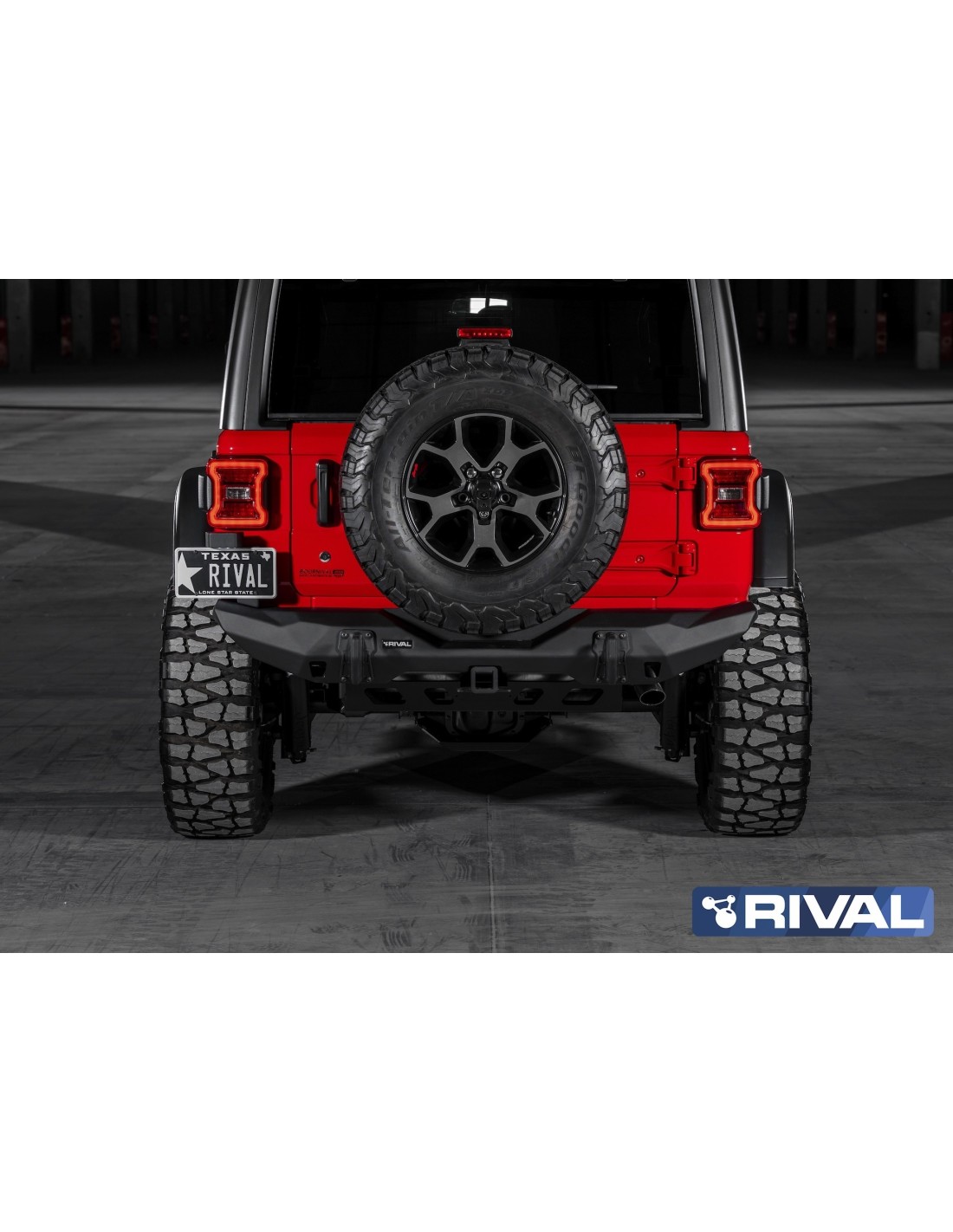 Pare-choc arr. court RIVAL JEEP WRANGLER JL