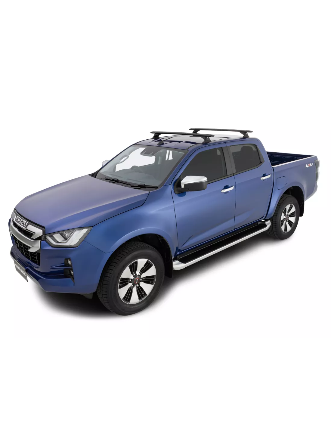 Kit 2 Rhino Rack Rack SPORTZ 1260mm Isuzu D-MAX Doppelkabine