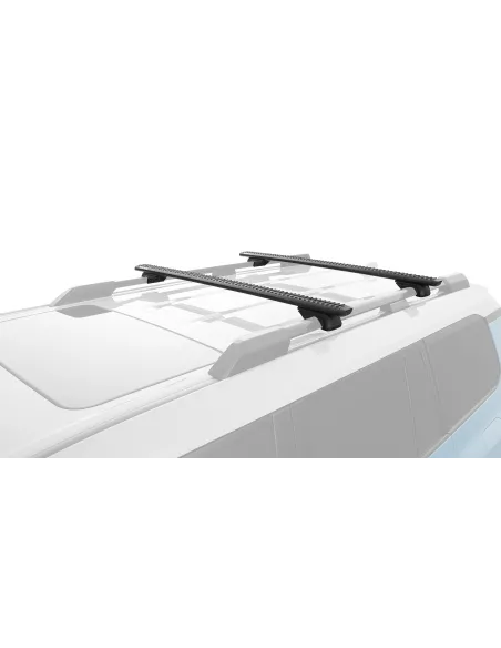 Kit 2 barres de toit Rhino Rack Sportz 1260mm sur rails de toit