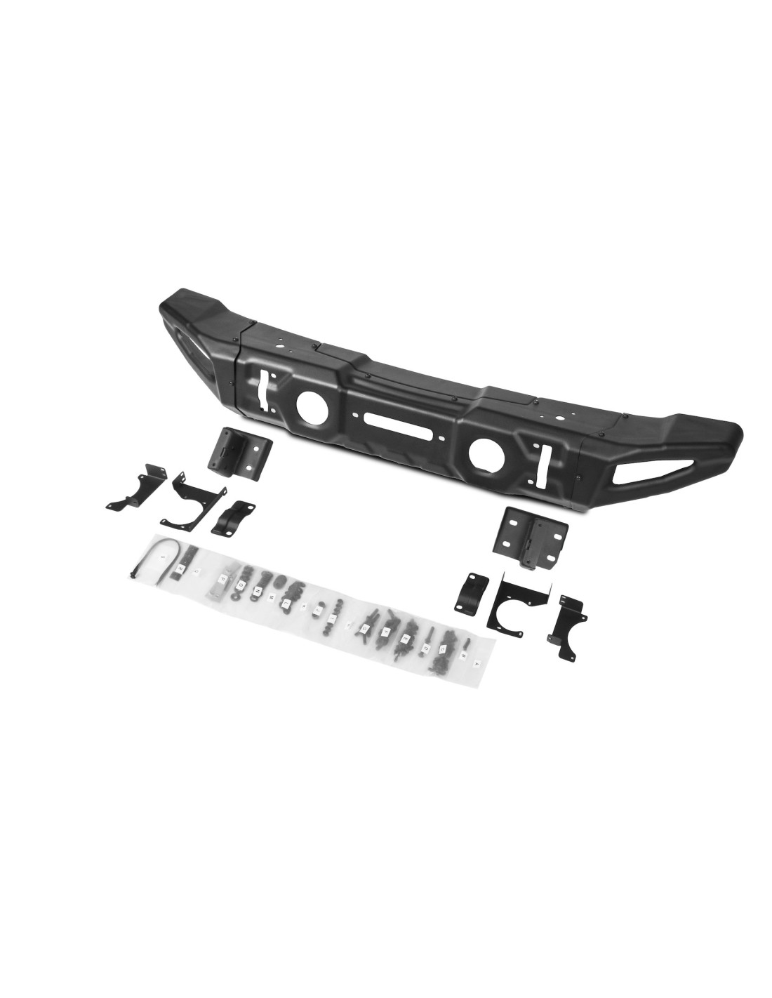 RIVAL JEEP WRANGLER steel front bumper
