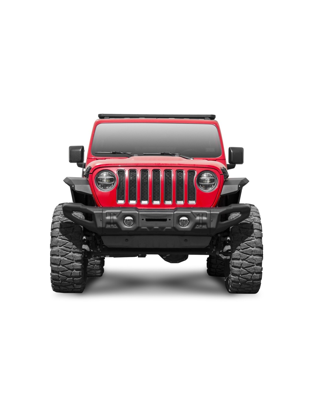 RIVAL JEEP WRANGLER steel front bumper