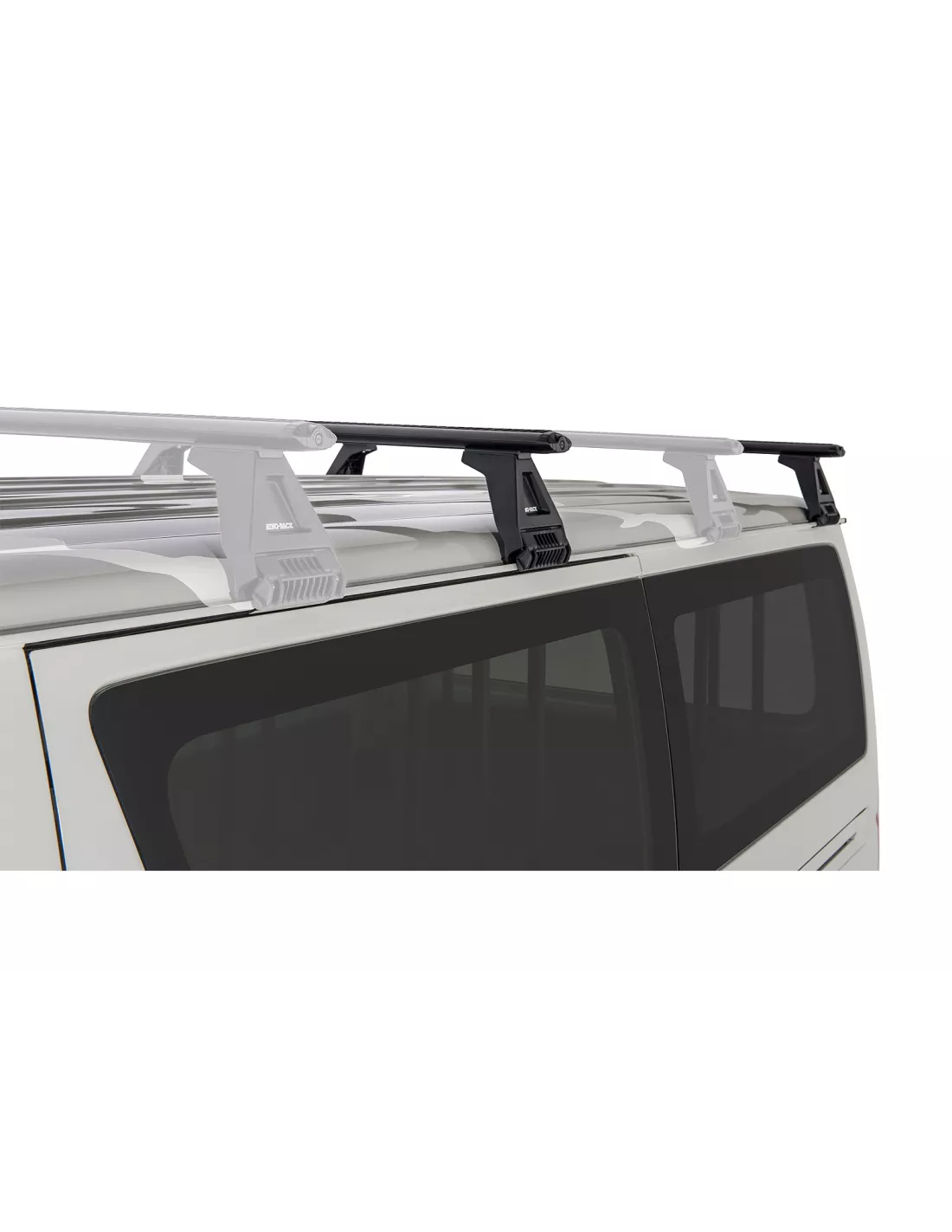 Kit 2 barres de toit Rhino Rack Sportz 1500mm Toyota Hiace 1989-2005