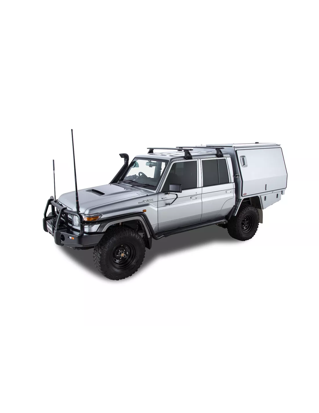 Kit 2 barres de toit Rhino Rack Sportz 1500mm Toyota Land Cruiser