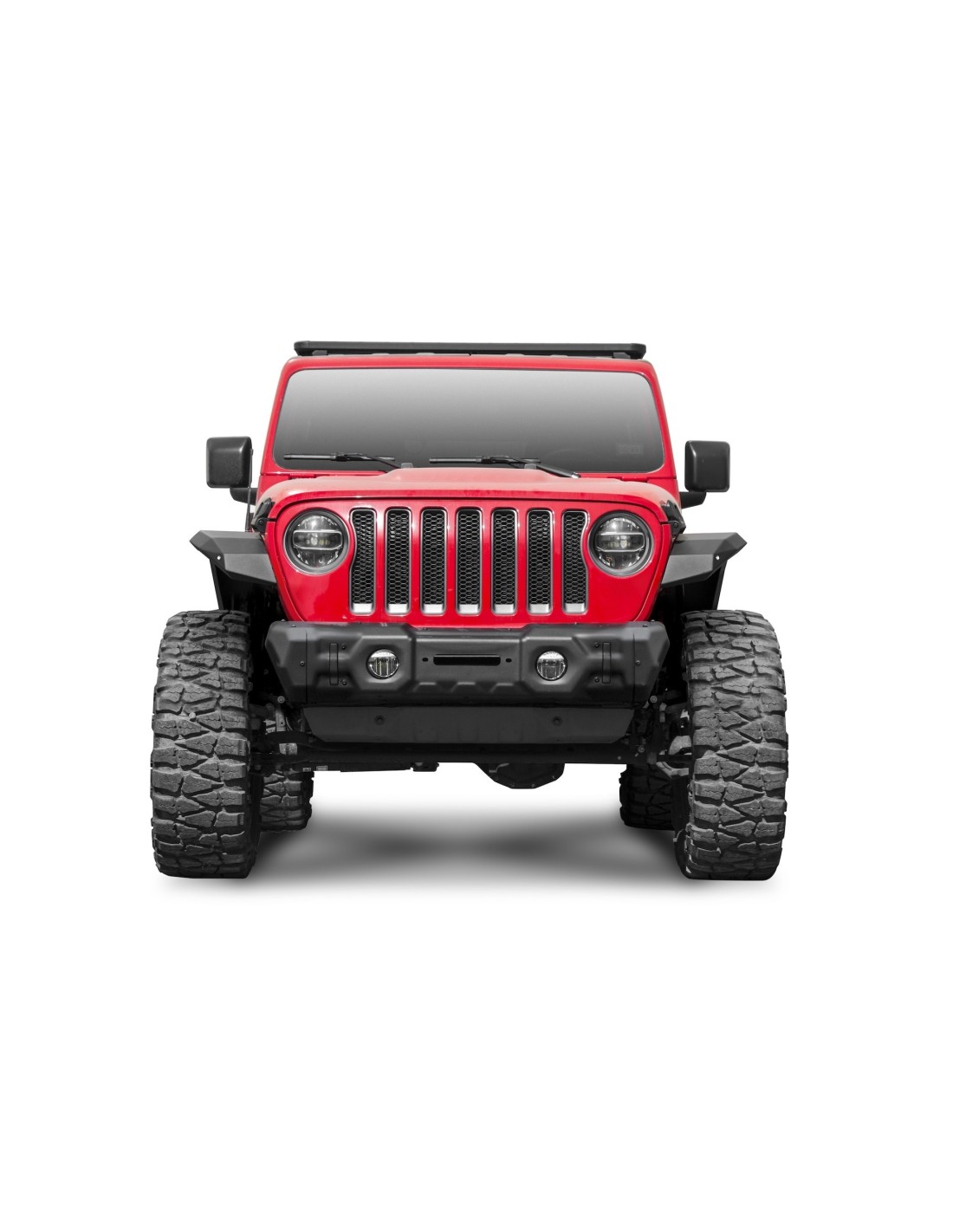 Short front bumper steel RIVAL JEEP WRANGLER