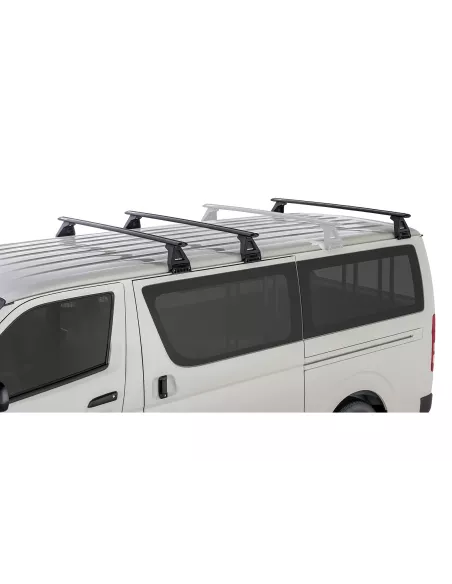 Kit 3 barres de toit Rhino Rack Sportz 1500mm Toyota Hiace 1989-2005