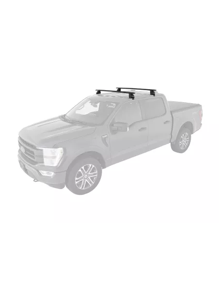 Kit 2 barres de toit Rhino Rack Sportz 1500mm Ford F150 Super Cab