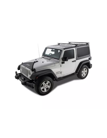 Kit 2 barres de toit Rhino Rack Sportz 1500mm Jeep Wrangler JK 2p