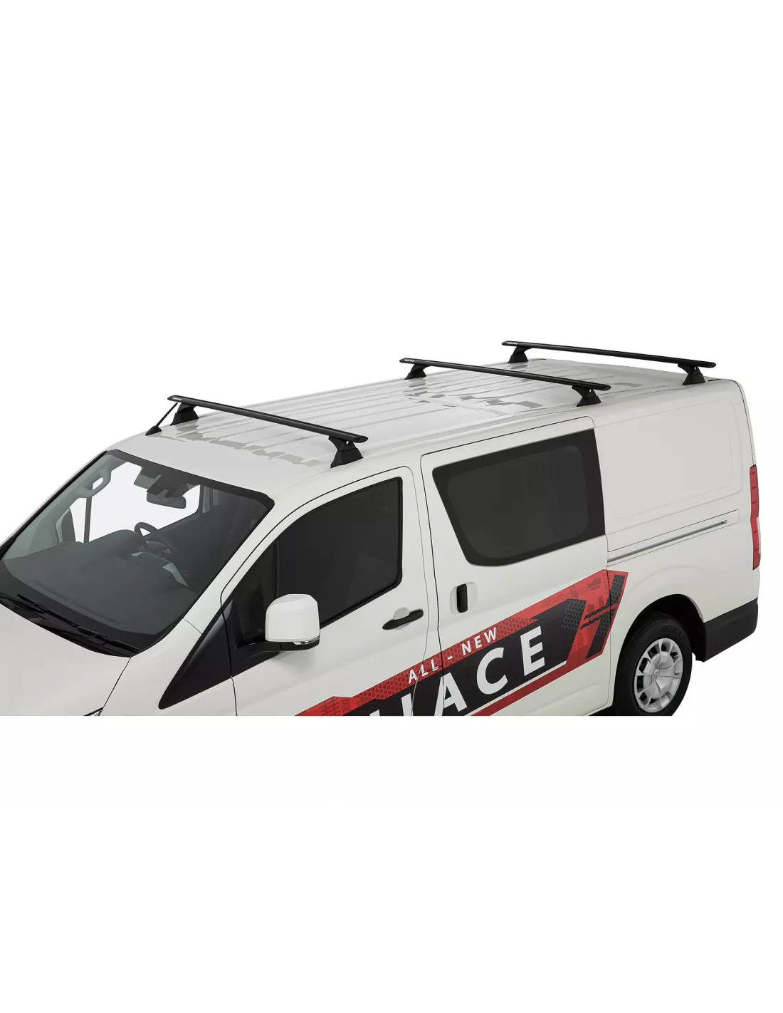 Kit 3 Dakbars Rhino Rack Sportz 1650mm Toyota Hiace 2019-