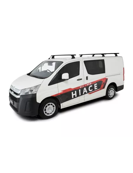 Kit 3 barres de toit Rhino Rack Sportz 1650mm Toyota Hiace 2019-