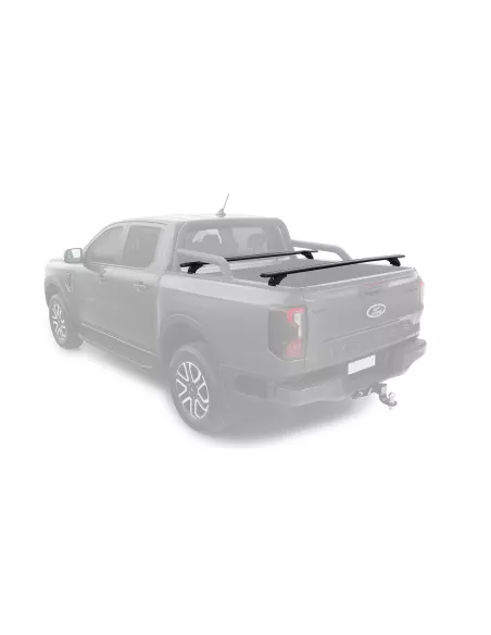 Kit 2 barres de toit Rhino Rack Sportz 1650mm Ford Ranger T9 pour