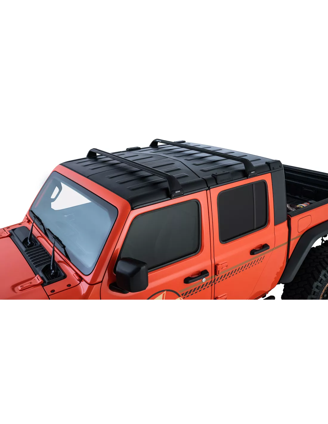 Kit Zwei Dachbarren Vortex SG Rhino Rack für Jeep Wrangler JK JL