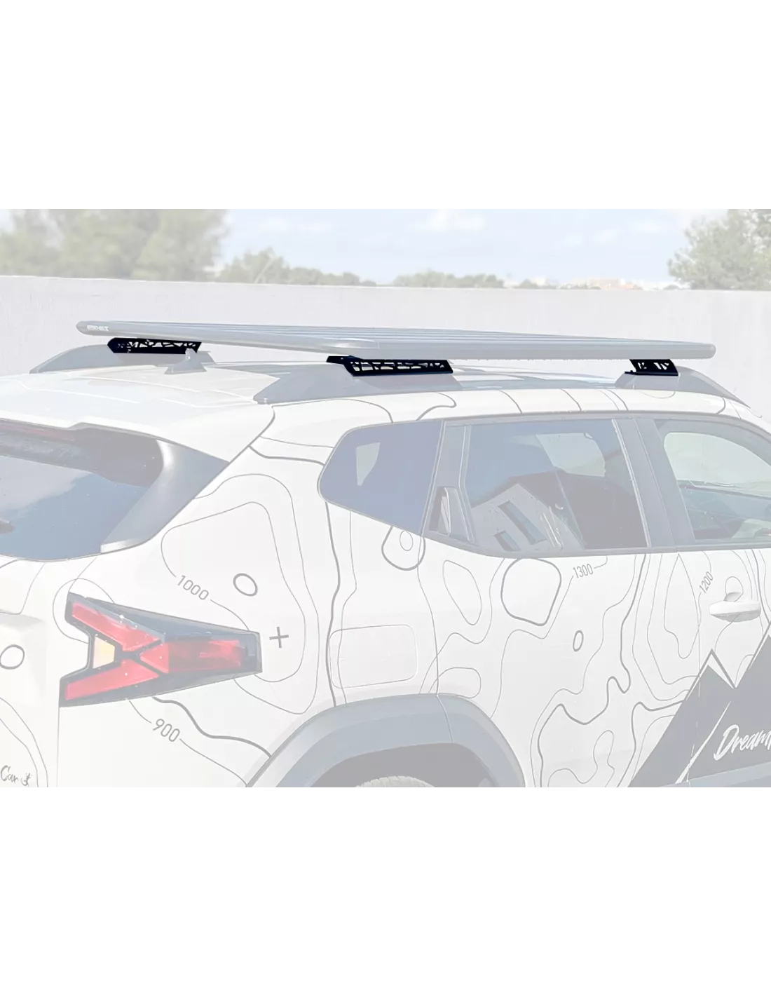 Bevestigingsset N4-Ofroad voor installatiegalerij Rhino Rack op