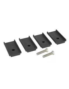 Kit 4 cales d'épaisseur 10 mm pour barre de toit Heavy Duty Rhino