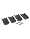 Kit 4 cales d'épaisseur 10 mm pour barre de toit Heavy Duty Rhino