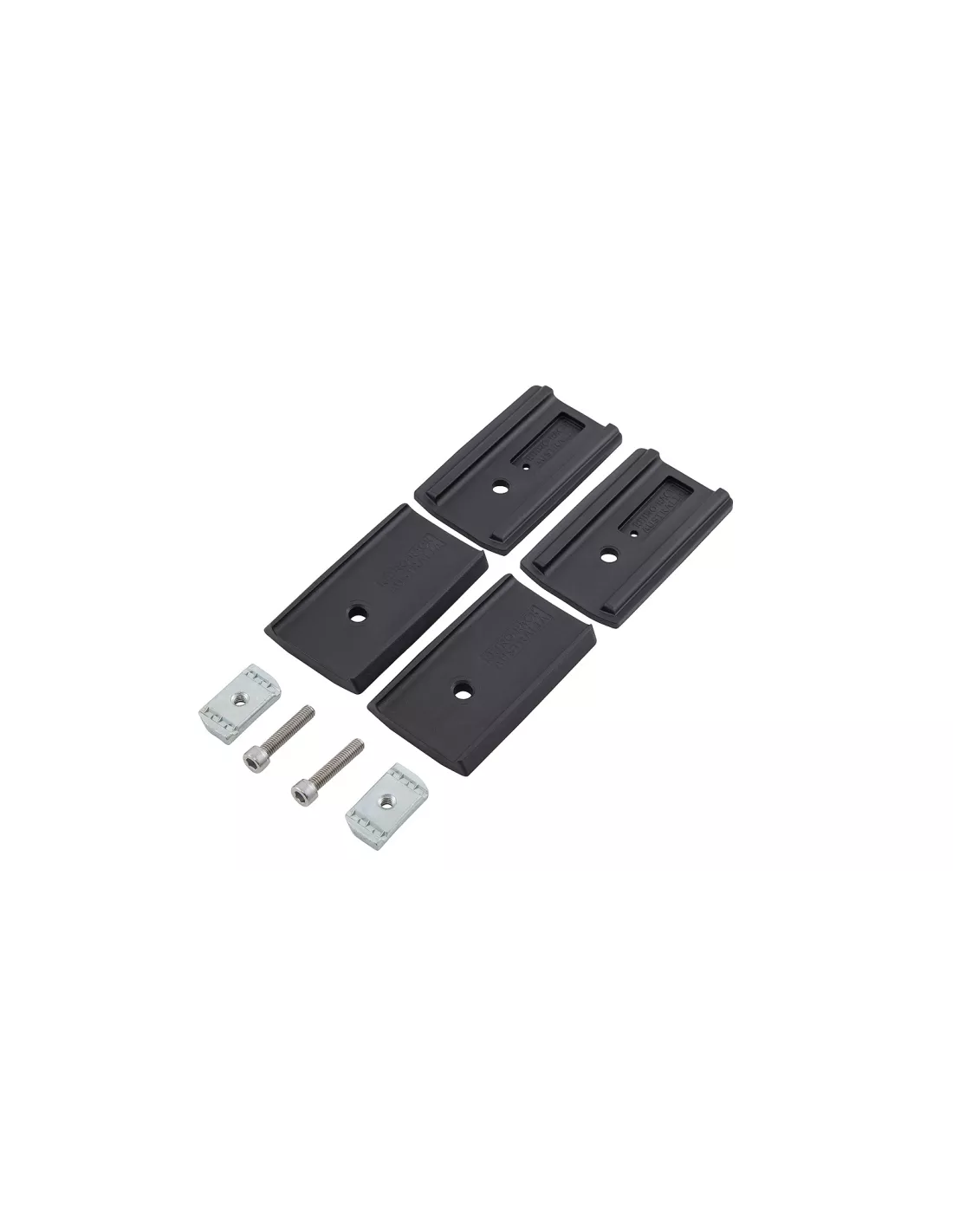 Kit 2 Abstandshalter +10 mm Hochleistungs-Dachleiste an Füßen RLT600