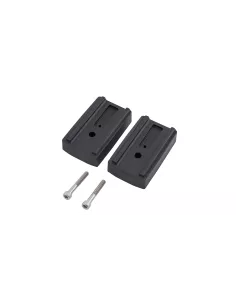Kit 2 Schnellmontage Spacer 20 mm Wirbelstange auf Füßen