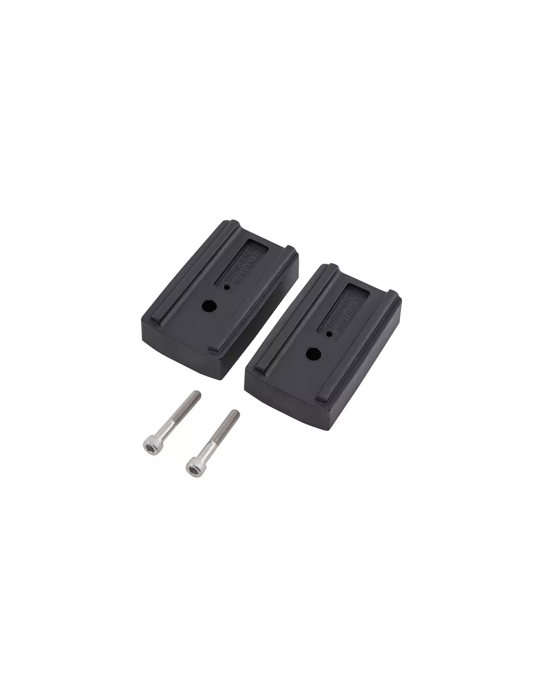 Kit 2 Schnellmontage Spacer 20 mm Wirbelstange auf Füßen