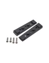 Kit 2 cales d'inclinaison (10mm) pour barre de toit Heavy Duty Rhino