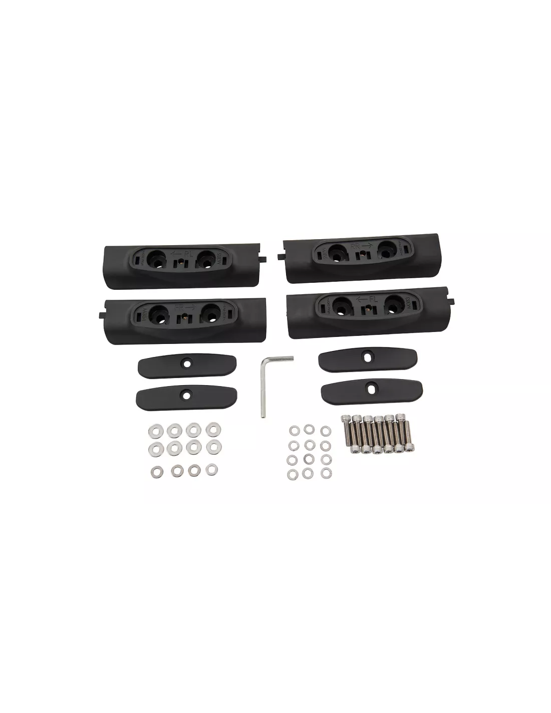 RCP Base Kit (x4) Rhino Rack RHINO RACK - accessoire 4x4