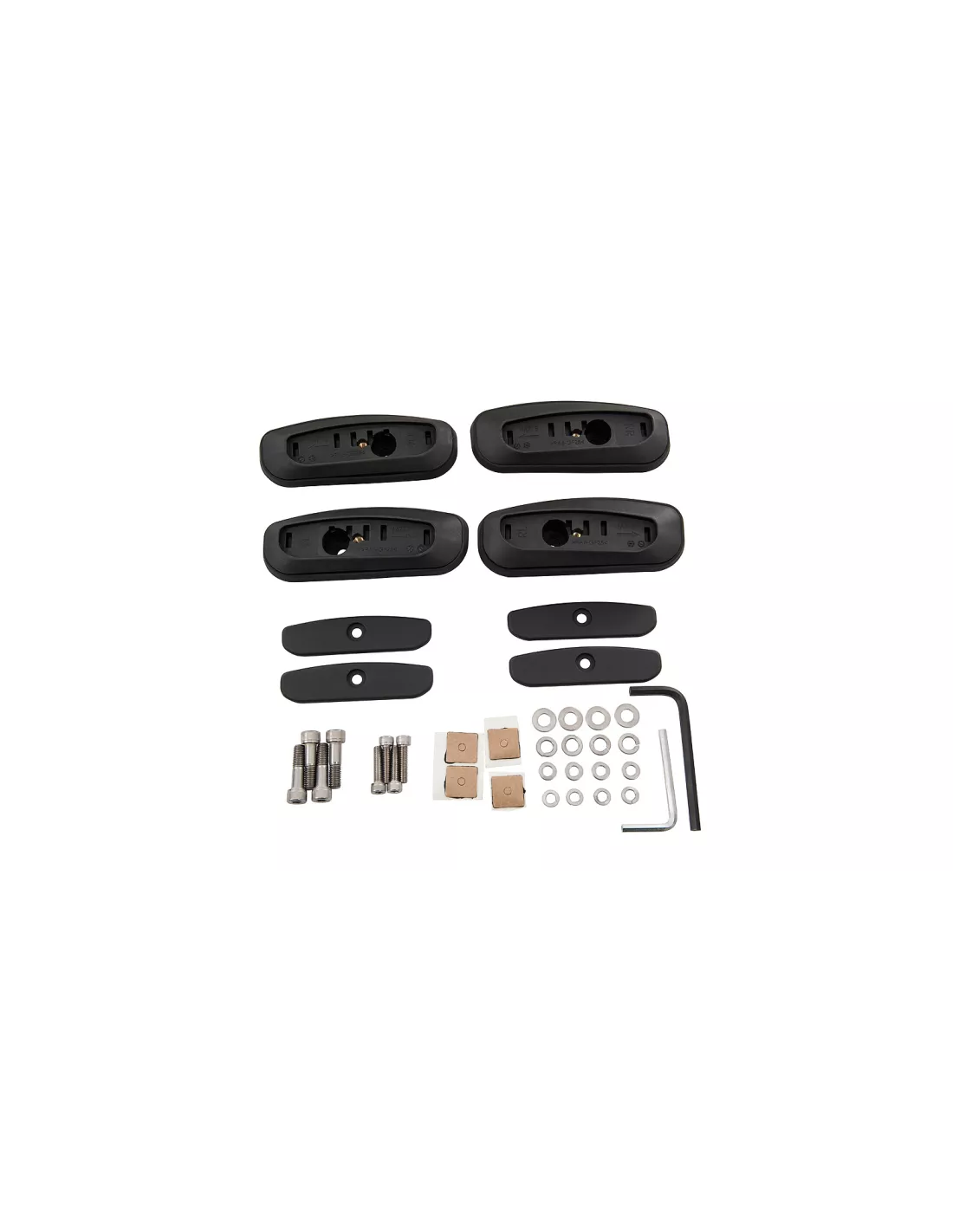 RCP Base Kit (x4) Rhino Rack RHINO RACK - accessoire 4x4