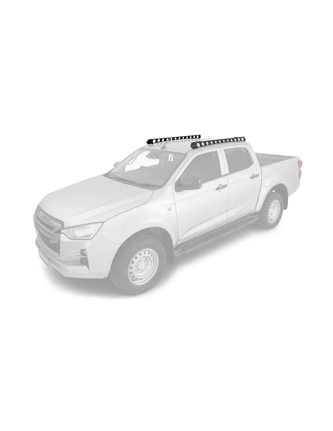Rhino-Rack-Rückgrat-Montagesystem - Isuzu D-MAX Gen3 - Mazda BT-50