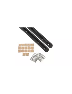 RTS Tracks Ford Ranger double cab 2012-2022 Rhino Rack RHINO RACK -