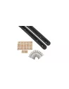 RTS Tracks Ford Ranger double cab 2012-2022 Rhino Rack RHINO RACK -