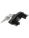 Kit 4 embouts verrouillables à clé pour barres Vortex RHINO RACK -