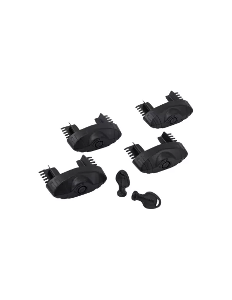 Kit de 4 embouts verrouillable de barre de toit Vortex Secure Core