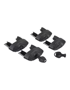 Kit de 4 embouts verrouillable de barre de toit Vortex Secure Core 2