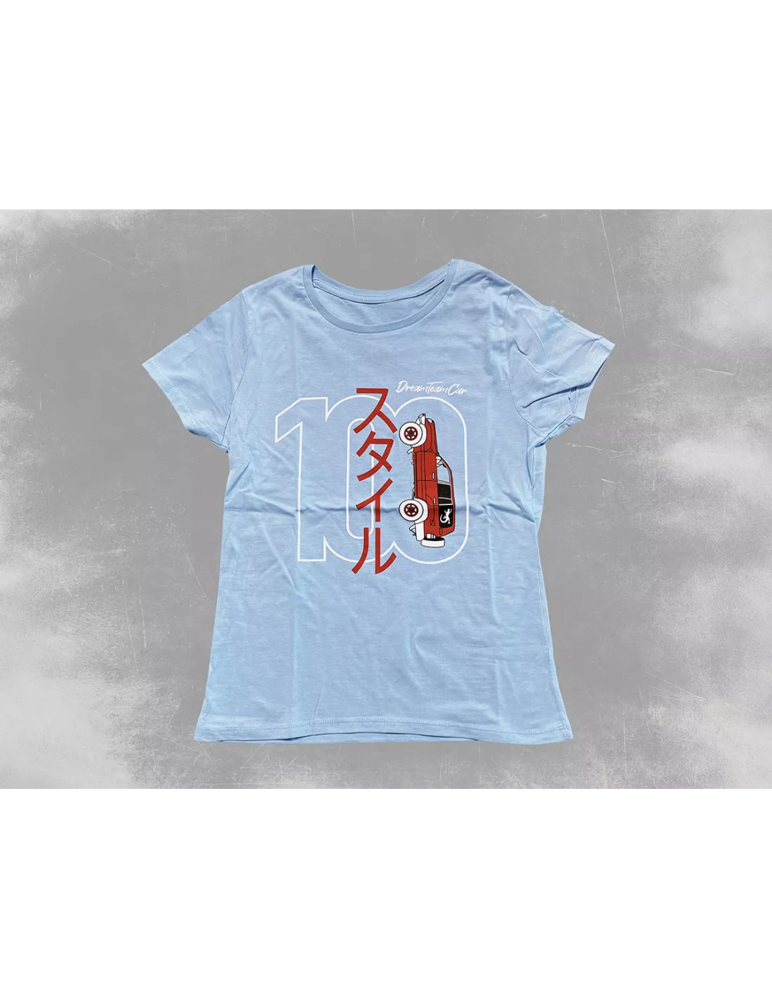 Tshirt femme HDJ100 Dream Team bleu ciel Taille 2XL DTC PARTS -