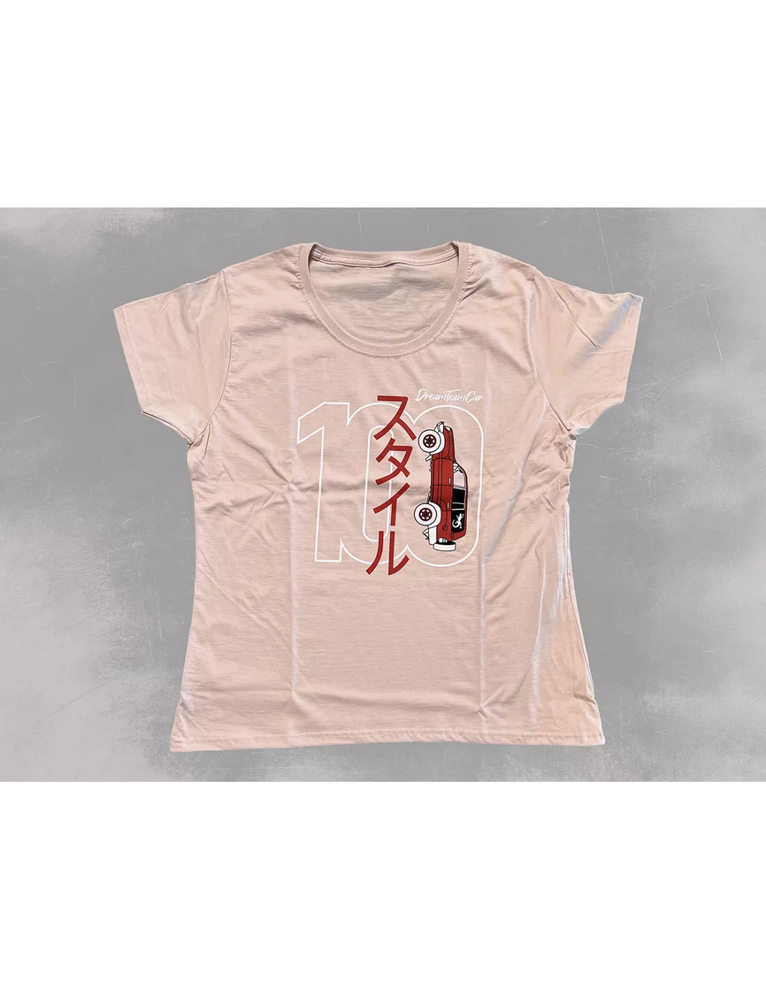 Tshirt femme HDJ100 Dream Team rose poudré Taille 2XL DTC PARTS -