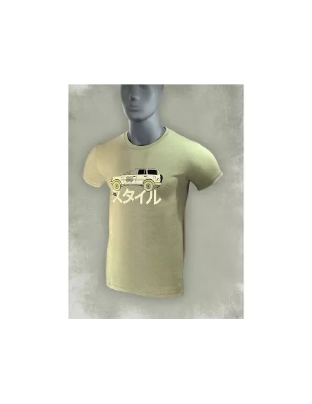 Tshirt homme HDJ80 Dream Team Car kaki Taille 2XL DTC PARTS -