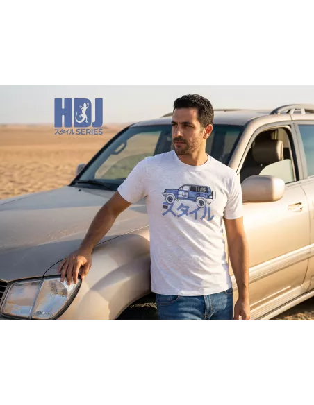 Tshirt homme HDJ100 Dream Team gris clair chiné Taille 2XL DTC PARTS