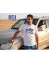 Tshirt homme HDJ100 Dream Team gris clair chiné Taille 2XL DTC PARTS