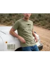 Tshirt homme HDJ100 Dream Team Car kaki chiné Taille 2XL DTC PARTS -