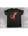 Tshirt noir homme salamandre rouge Taille 2XL DTC PARTS - accessoire