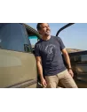 Tshirt homme Label vintage Dream Team Car bleu chiné Taille 2XL DTC